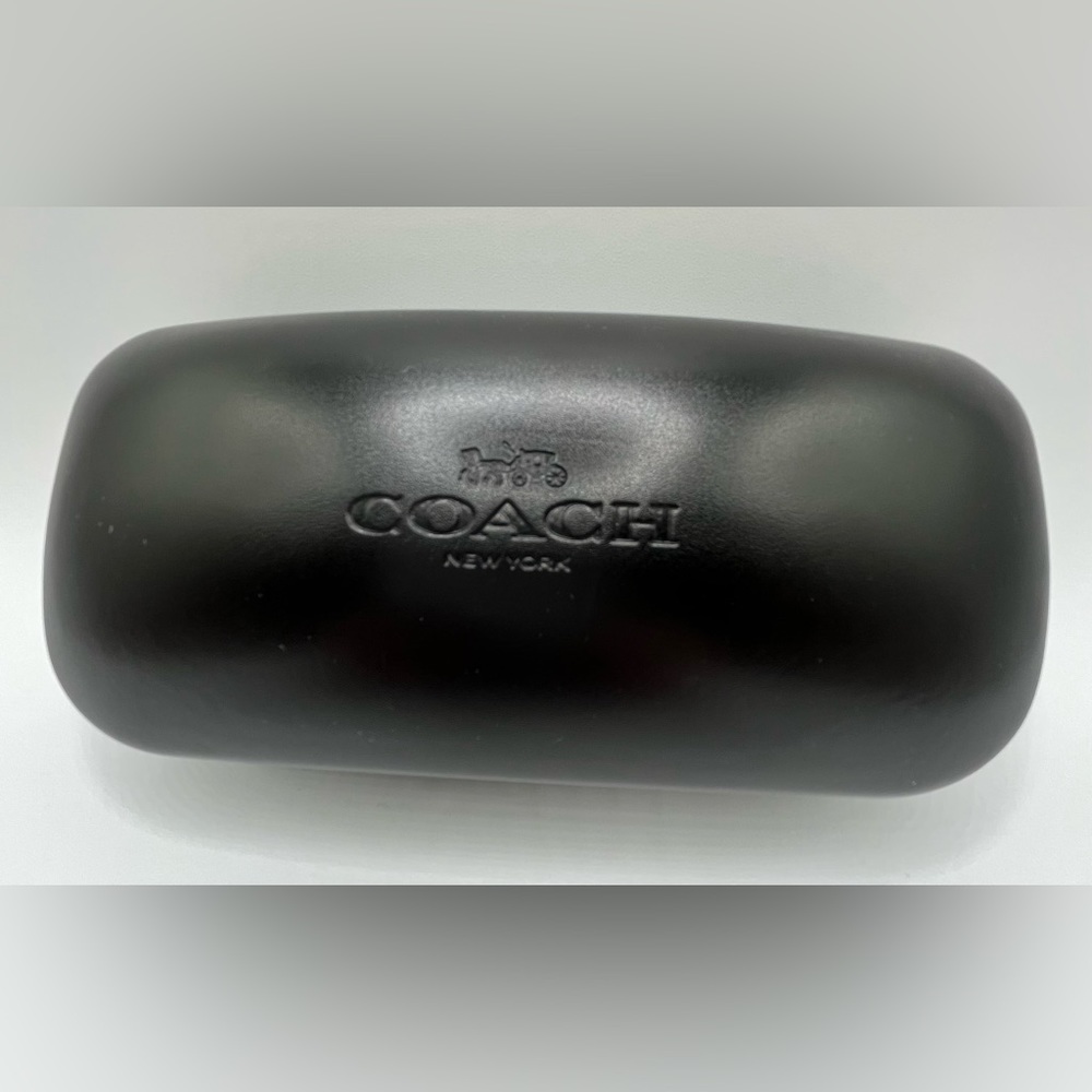 Coach Eye Glass Case Black In Color